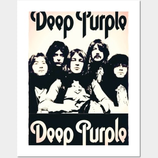 deep purple Posters and Art